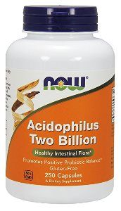 Acidophilus 2 Billion (250 caps) NOW Foods
